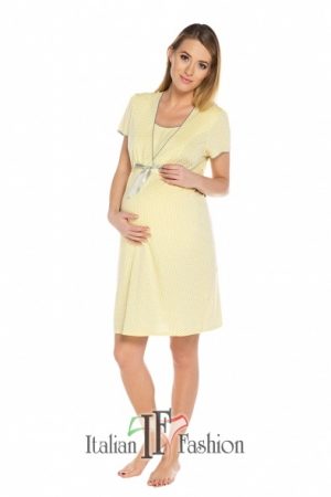 Italian Fashion Felicita koszula dla mam -żółta   ostatnia L