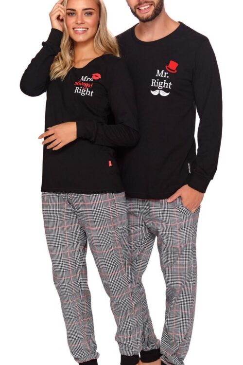 Doctor Nap 4106  Damska czarna Mrs always Right