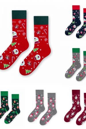 Skarpety Steven męskie świąteczne  model 136