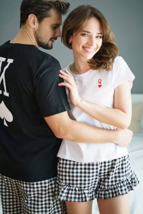 Doctor Nap 4239  Q biała - piżama damska