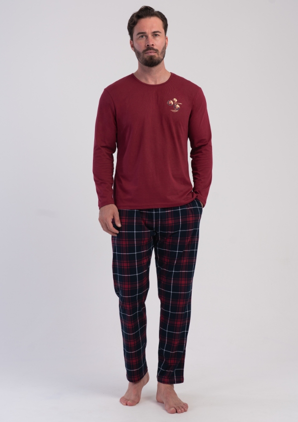 Piżama męska Vienetta Man 605192 i 605193 od M do 4XL